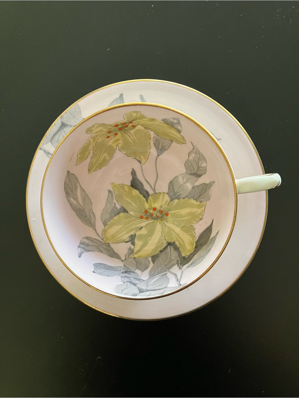 Vintage Windsor Floral Teacup & Saucer